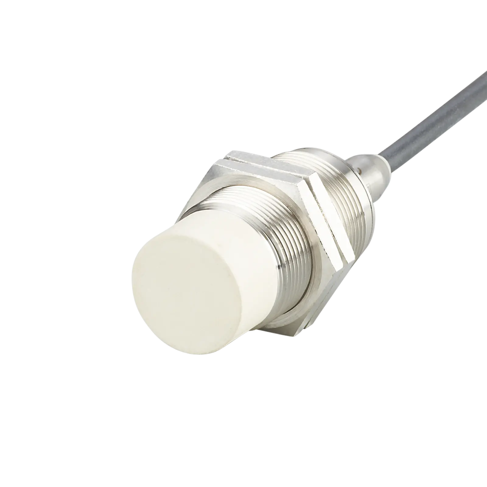 Produktfoto 1 von Ind.Sensor M30x1,5 L=81 Sn=22mm n.bündig S DC PNP/NPN 6m PUR 2L 3L 100Hz