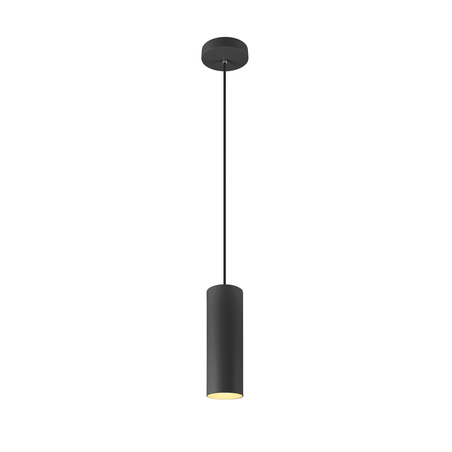 Produktfoto 1 von ENOLA® Pendelleuchte Pendellänge 150cm E27 1x max. 50W matt schwarz