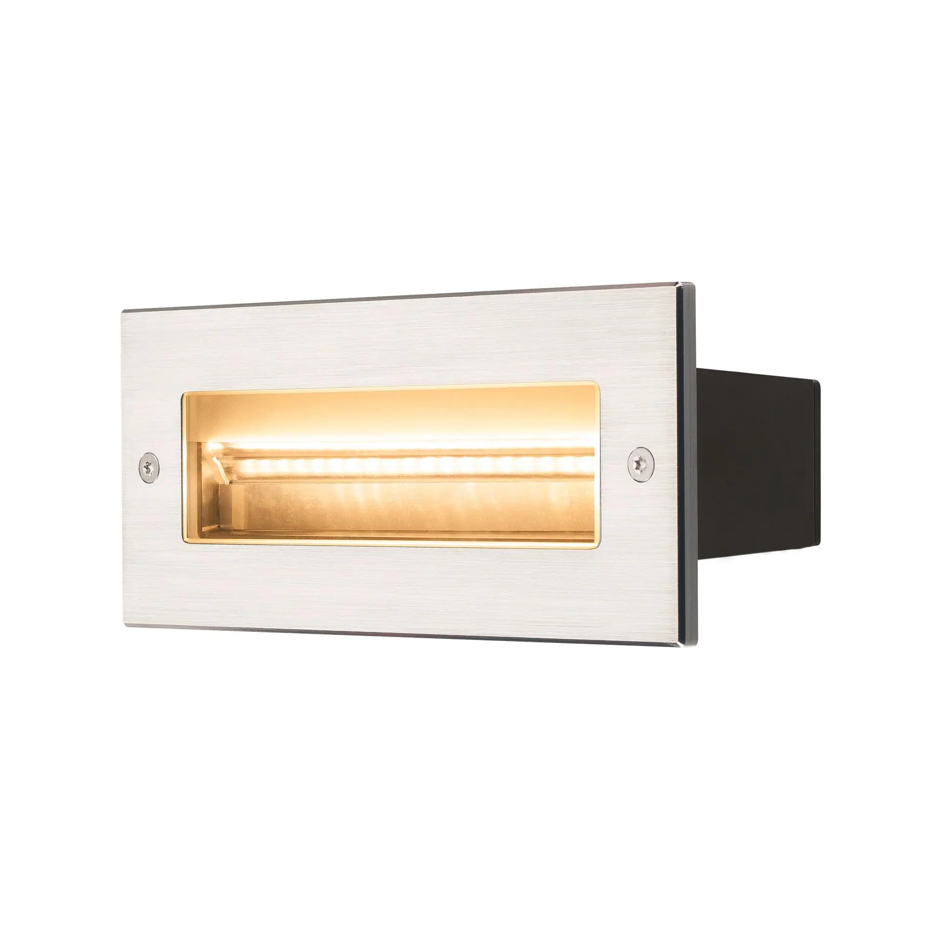 Produktfoto 1 von BRICK Outdoor Wandeinbauleuchte LED 3000K edelstahl 230V IP67 850lm 10W
