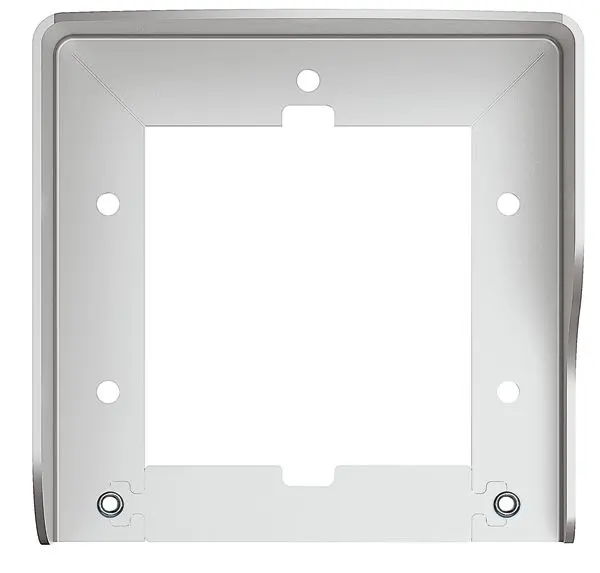 Regendach f.Türstation SFERA, 1 Modul, Allmetal