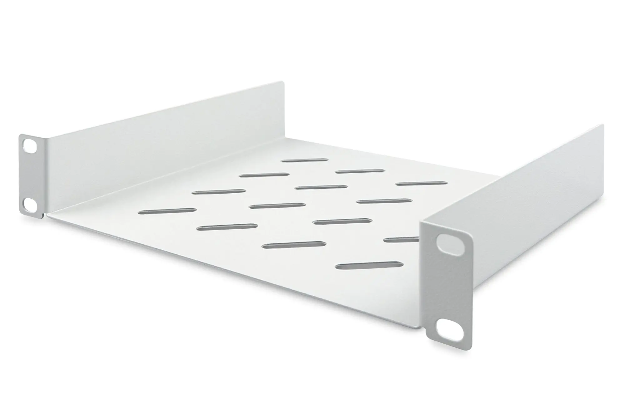 Produktfoto 1 von 254mm (10") 1HE Fachboden 44x254x200mm grau