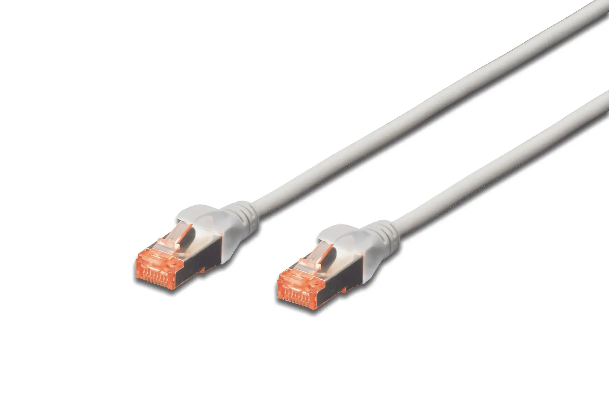 CAT 6 S-FTP Patchkabel Cu LSZH AWG 27/7 Länge 20m grau