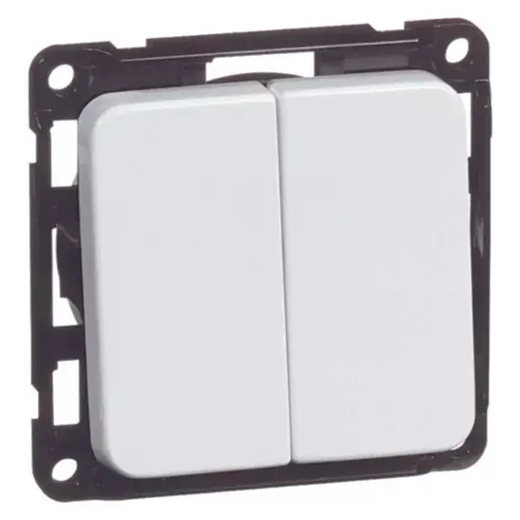 Produktfoto 1 von Serientaster Einbau, reinweiß
