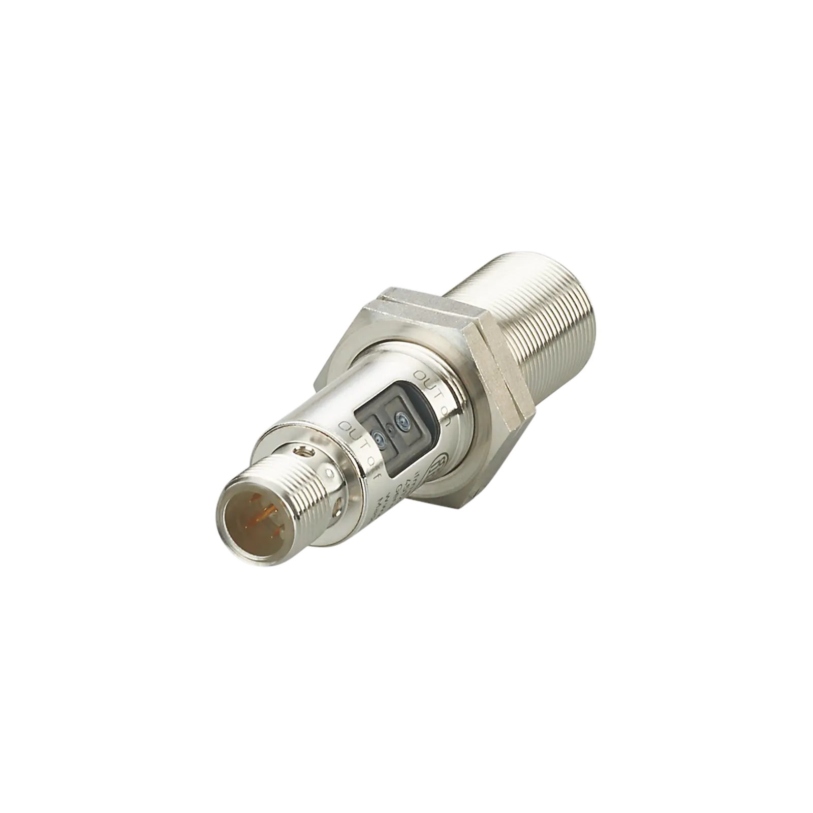 Produktfoto 1 von Reflexlichttaster Rotlicht antivalent PNP 300mm IP67 M12