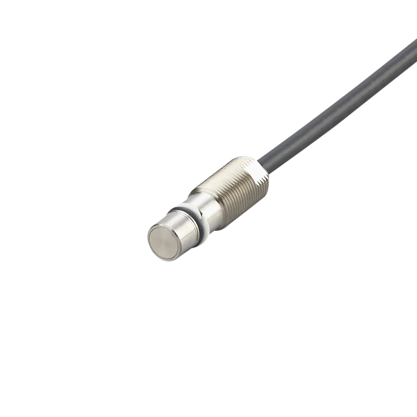 Produktfoto 1 von Zylindersensor M12x1 L=41 Sn=1,8 bündig Ö DC PNP 2m PUR 3L 1000Hz