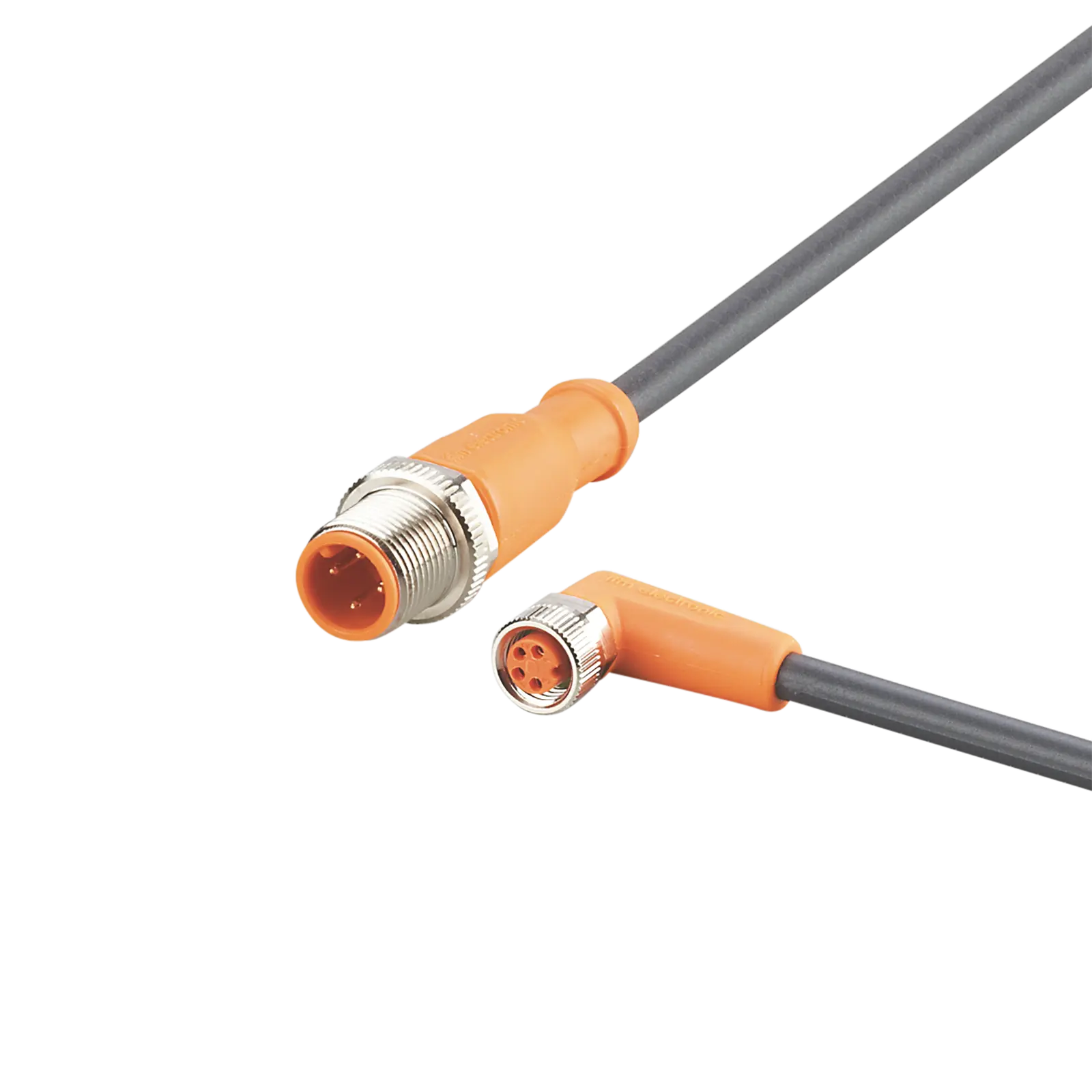 Produktfoto 1 von Verbindungskabel <50VAC 2,5m PUR Gehäuse TPU orange FKM IP65/67-69K