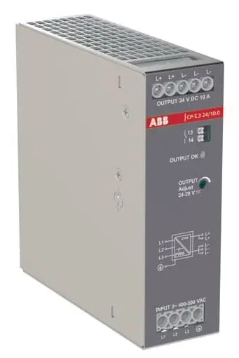 Produktfoto 1 von CP-S.3 24/10.0 Netzteil, In:3x400-500VAC Out:DC 24V/10A