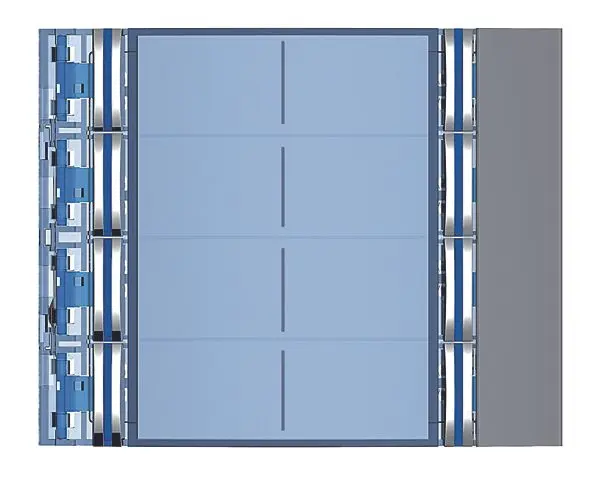 Produktfoto 1 von Frontblende Ruftastmodul 8Rt-D Allstreet