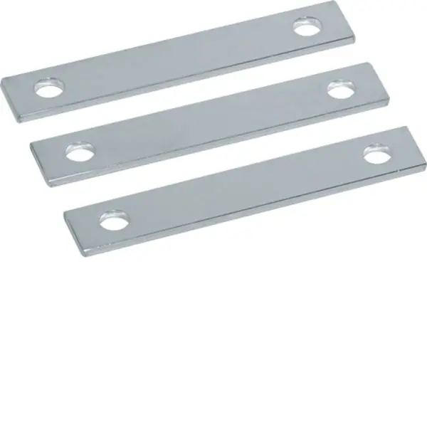 Produktfoto 1 von Cu-Schienen, univers, Wandlerlasche 30x5x170mm, verzinnt. 3 Stück im Set