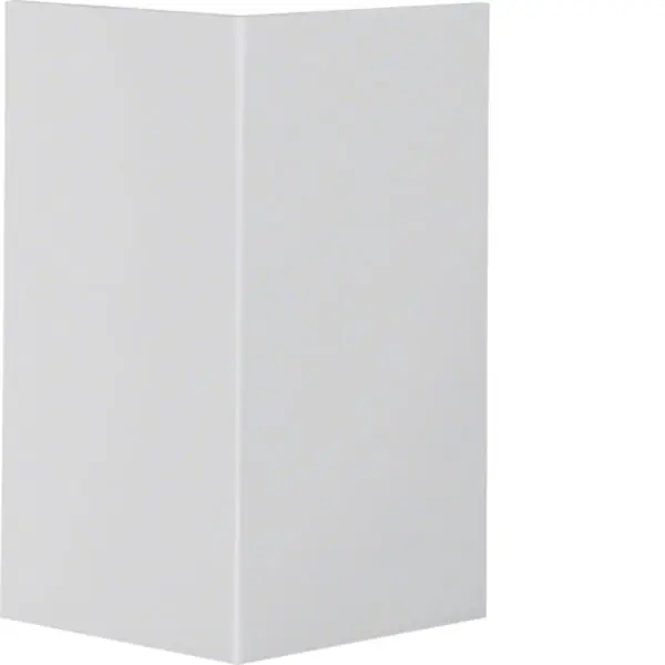 Produktfoto 1 von Außeneck-Abdeckung aus PVC zu Brüstungskanal BR OT 120mm lichtgrau