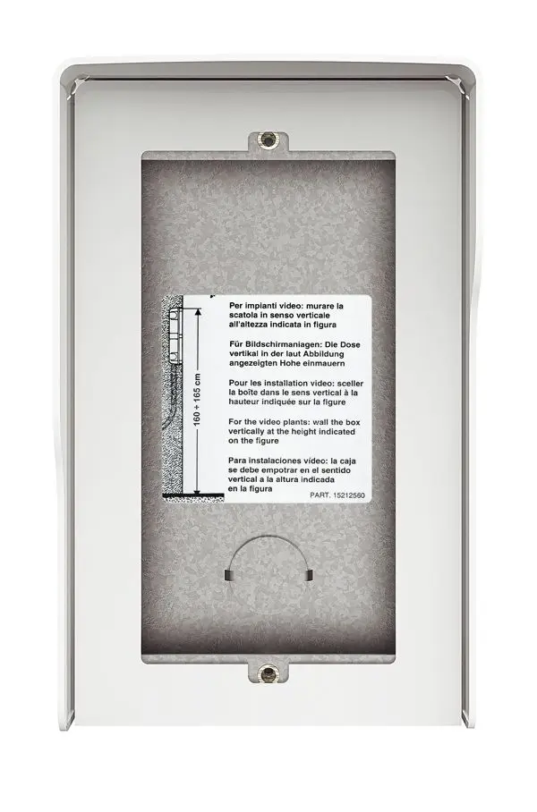 Produktfoto 1 von 2-moduliger APkasten, 1-reihig, Allwhite