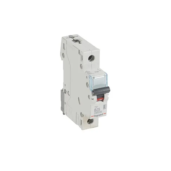 Produktfoto 1 von TX3 LS-Schalter B-Char. 25A, 1-polig, 6kA, 230/400VAC, 1TE