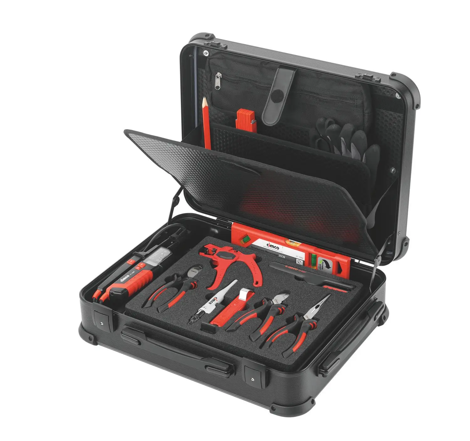 Produktfoto 1 von CIMPACK Electric Hybrid Koffer/Rucksack, 13 Werkzeuge
