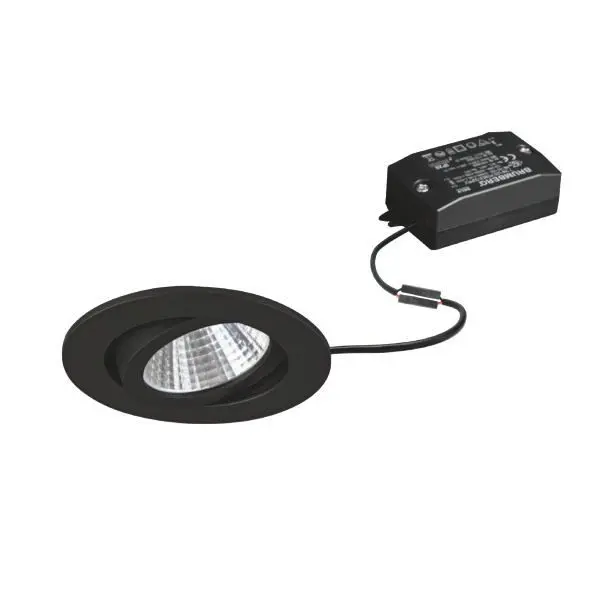 Produktfoto 1 von LED-Einbaustrahler 7W 230V schwarz