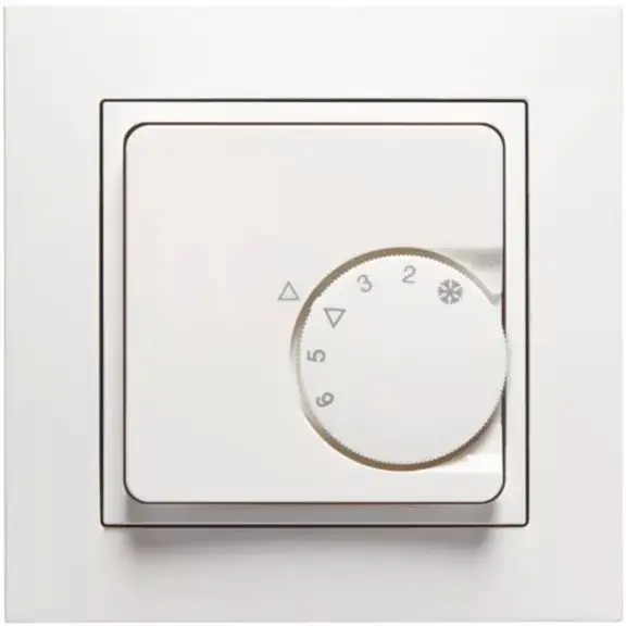 Produktfoto 1 von Abdeckung Raumthermostat, reinweiß 636 RTR o.A.