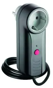 Produktfoto 1 von SOMplug, anthrazit, FM 868,95 MHz, Steckdosengehäuse F