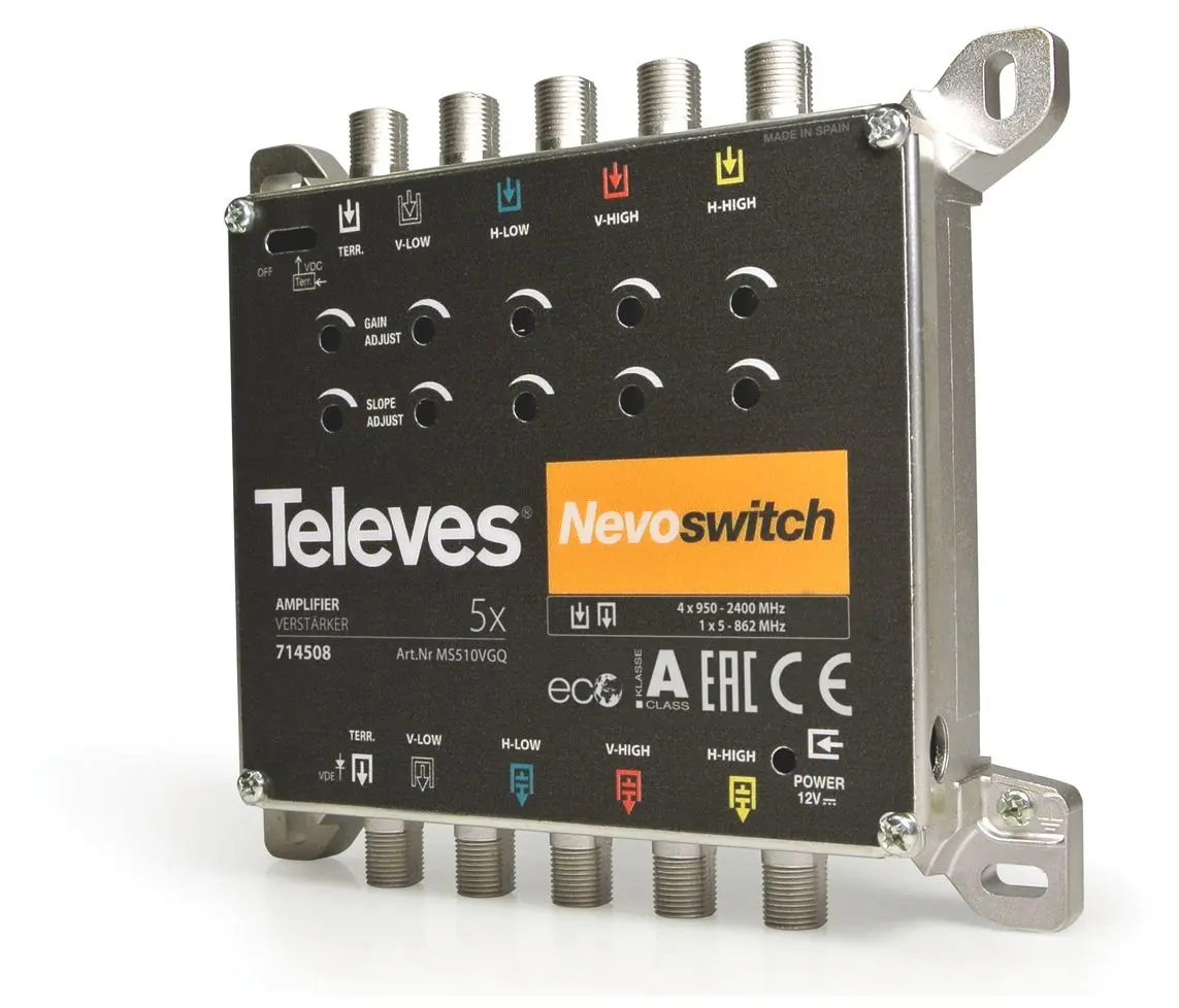 Produktfoto 1 von 5-fach Verstärker 5…15dB f.MS NEVO o.NT