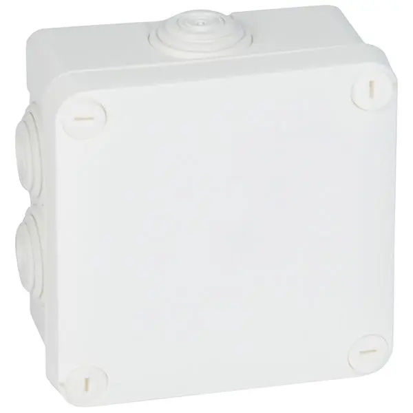 Produktfoto 1 von Abzweigdose Plexo, 105x105x55mm HxBxT, IP 55 , 7 Membran-Einführungen