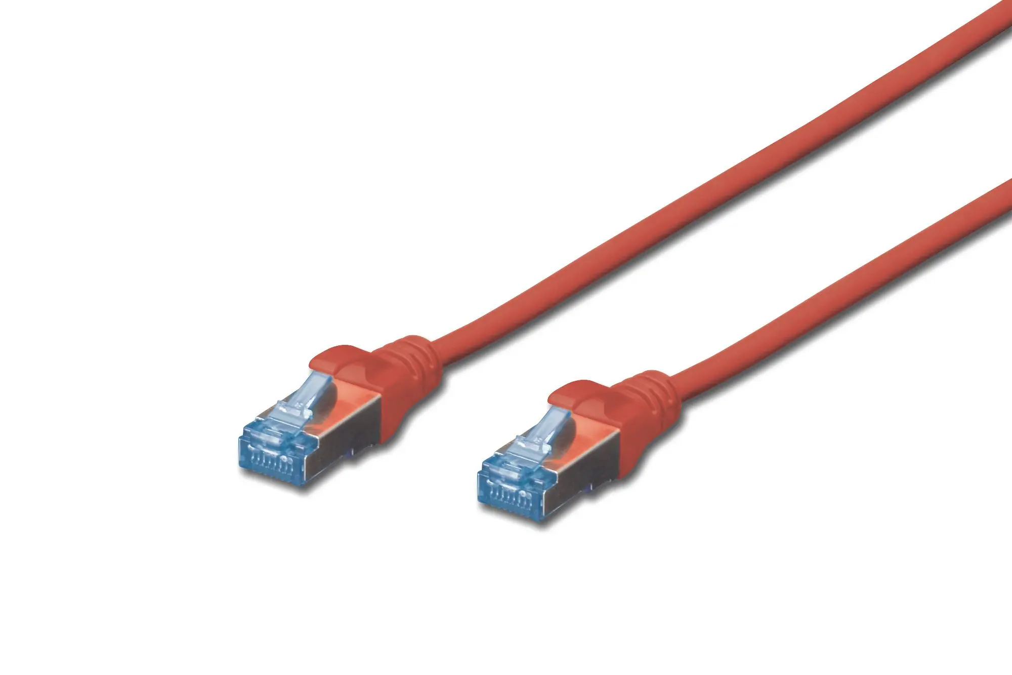 Produktfoto 1 von CAT 5e SF-UTP Patchkabell PVC AWG 26/7 Länge 2m rot