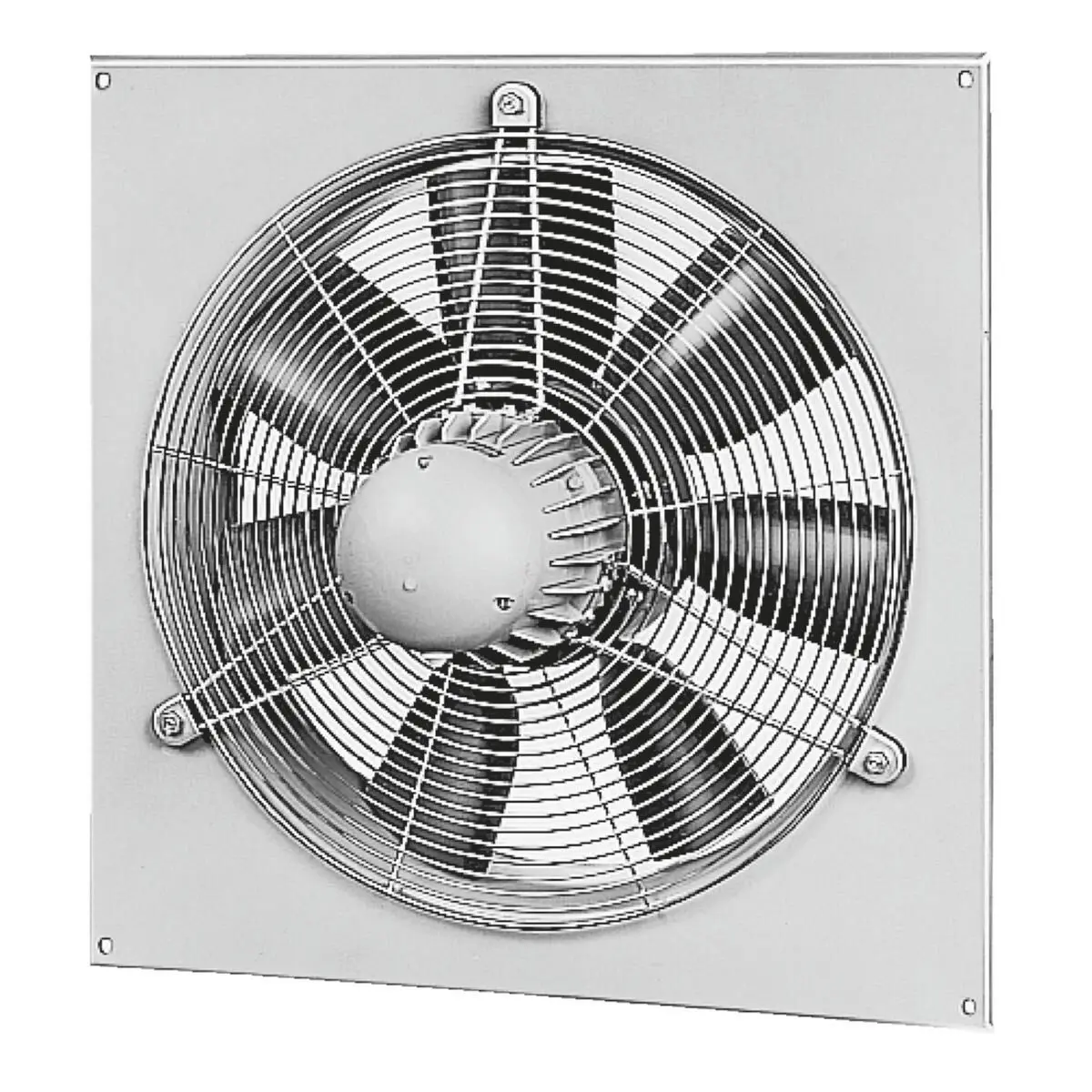 Produktfoto 1 von Axial Hochleistungsventilator 3 PH, mit Gitter