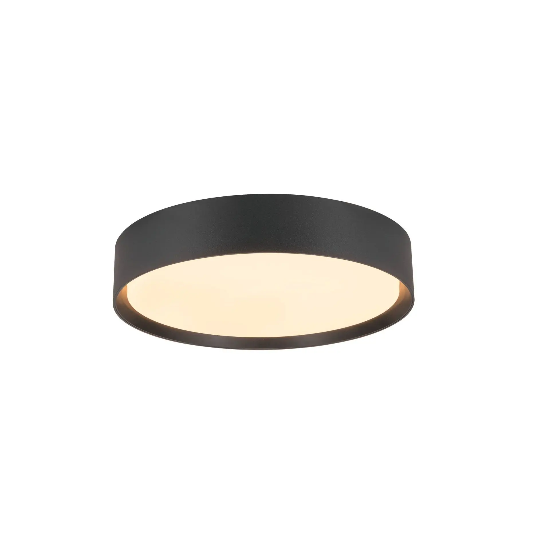 Produktfoto 1 von DECONA Wand- und Deckenaufbauleuchte rund 2700/3000K 18W PHASE schwarz