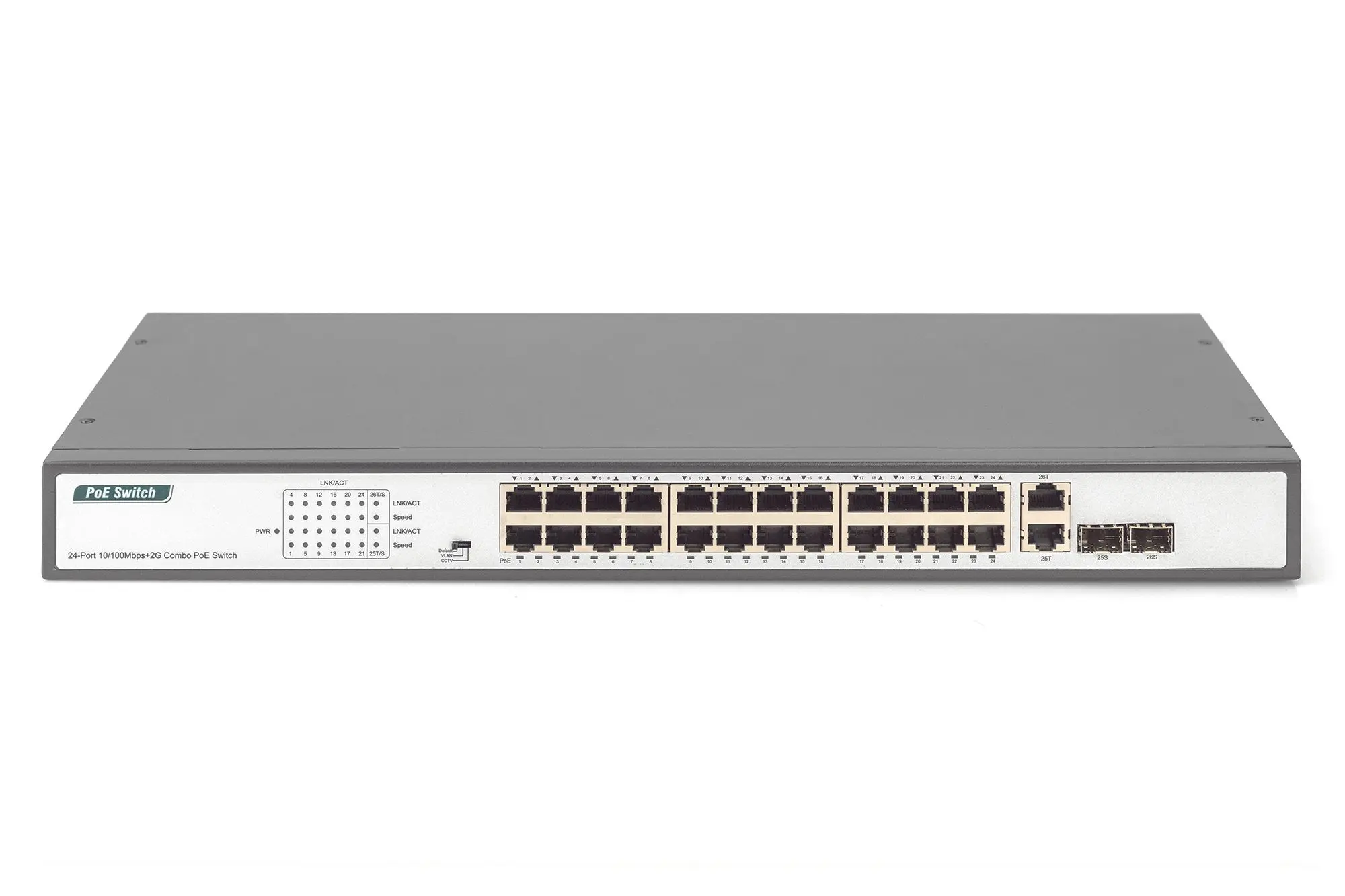 Produktfoto 1 von 24-Port Fast Ethernet PoE Switch