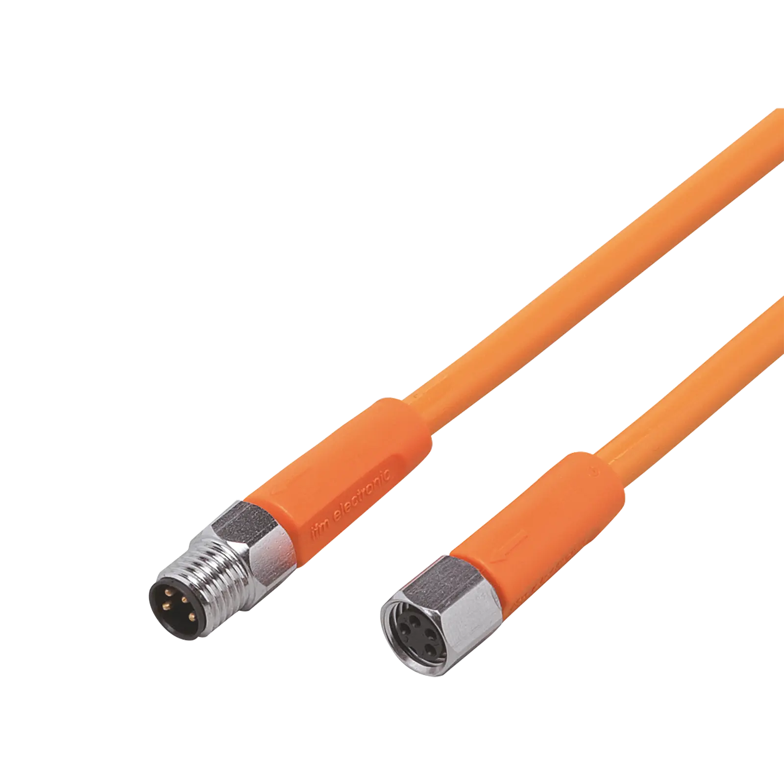 Produktfoto 1 von Verbindungskabel <50VAC 0,6m PVC Gehäuse PVC orange EPDM IP65/67-69K