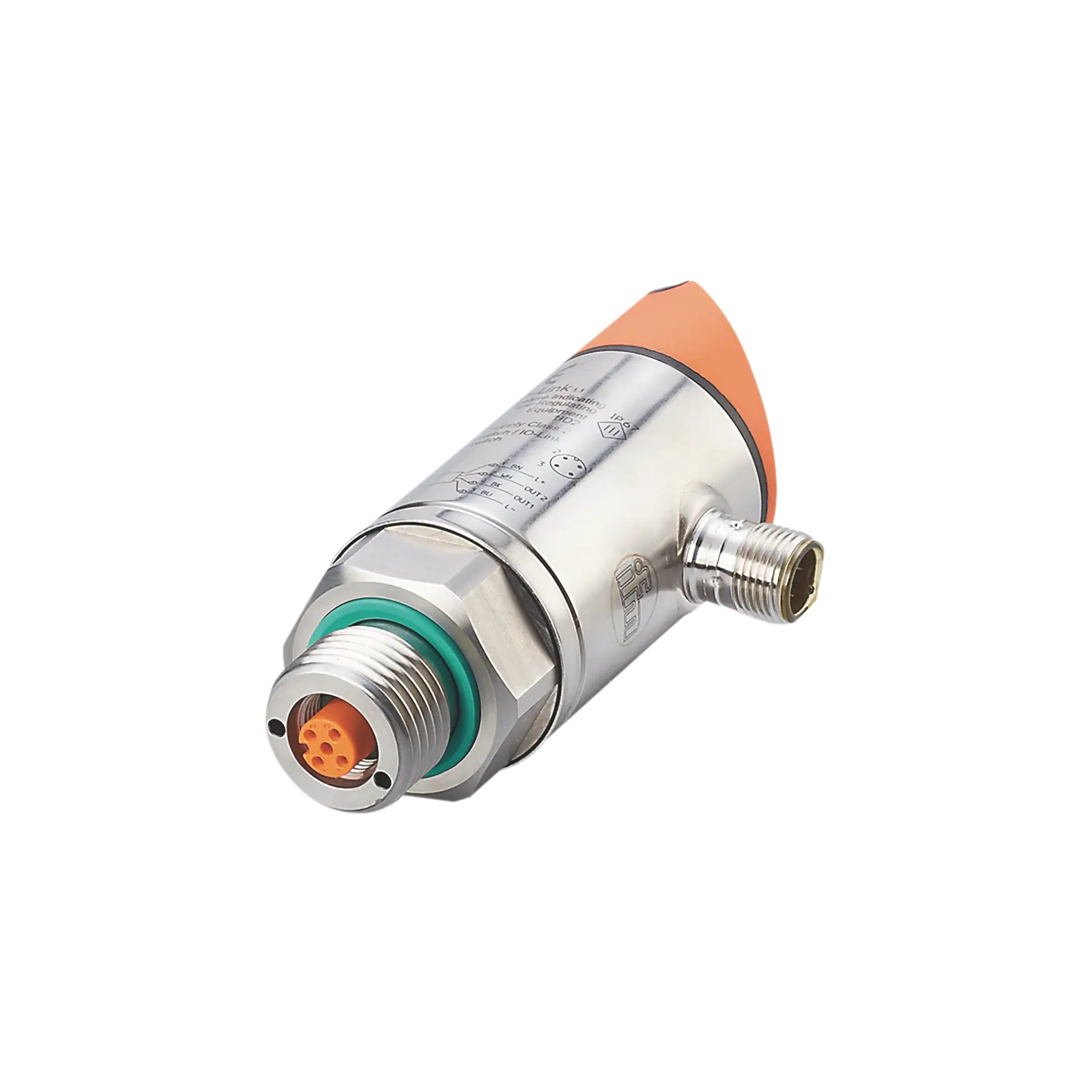 Produktfoto 1 von Auswerteeinheit f.Temperatursensoren PNP/NPN Analog IO-Link G 1/2 Außen M12