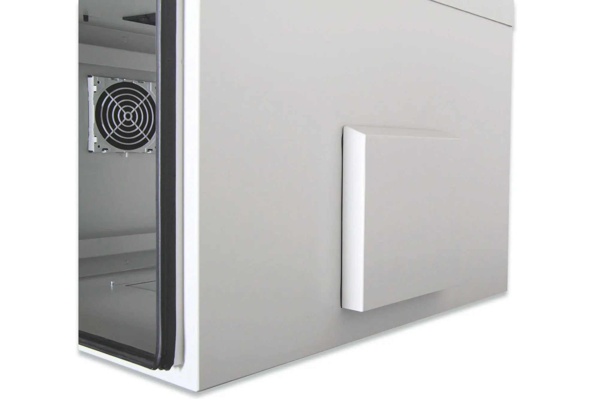 Produktfoto 1 von DIGITUS 07HE IP55 Outdoor Wandgehäuse 490x600x450mm grau RAL7035
