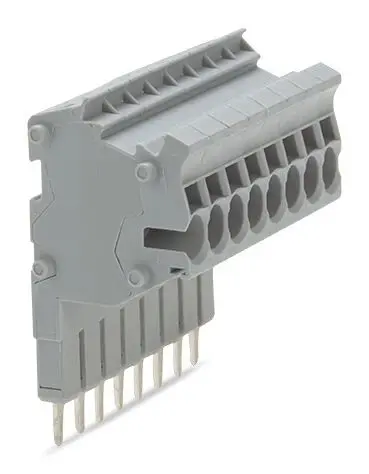 Produktfoto 1 von Modularer TOPJOB®S-Steckverbinder, anreihbar,für Brückerschlitze,grau