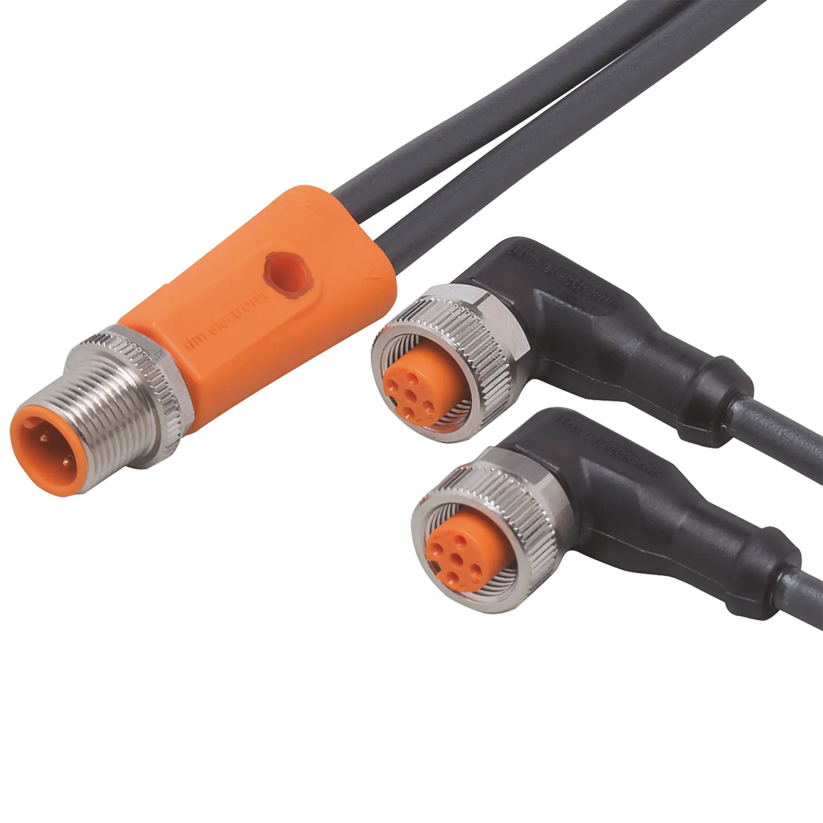 Produktfoto 1 von Y-Verbindungskabel 2 PNP 3m PUR IP65/67-69K