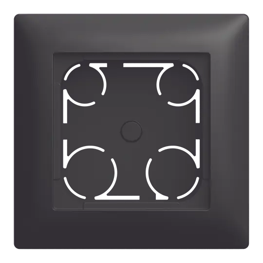 Produktfoto 1 von Aufputz-Gehäuse flache Bauform 1-fach Gehäuse Busch-balance® SI