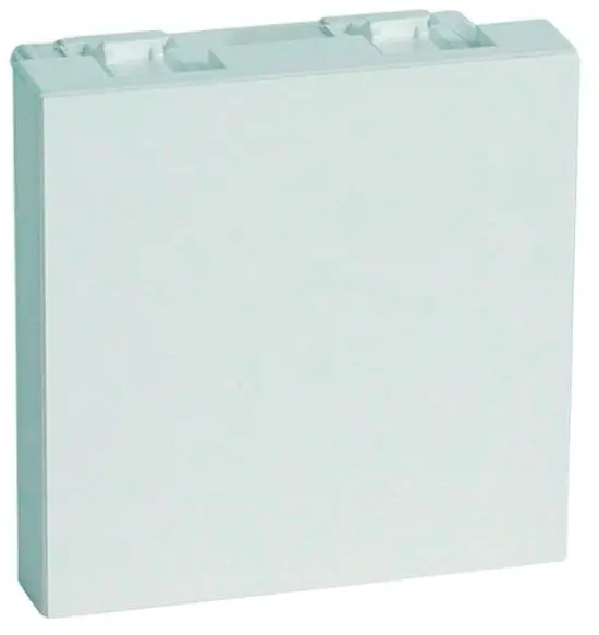 Produktfoto 1 von Blindabdeckung 45x45mm, für ein Gerät (45mm), weiß