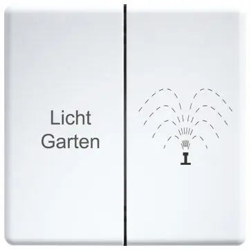 Produktfoto 1 von Doppelwippe für Funk-Handsender und -Minihandsender