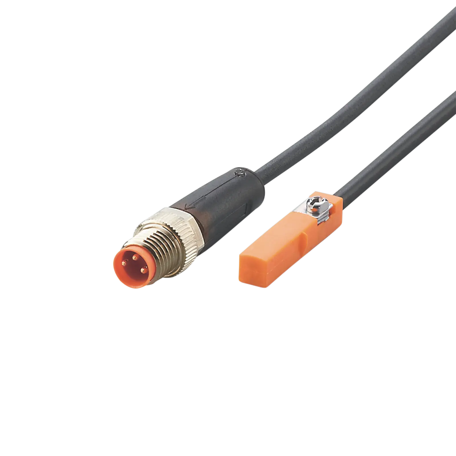 Produktfoto 1 von Zylindersensor AMR 25x5x6,5 2mT Schließer DC PNP 0,5m PUR M8 3L 6000Hz