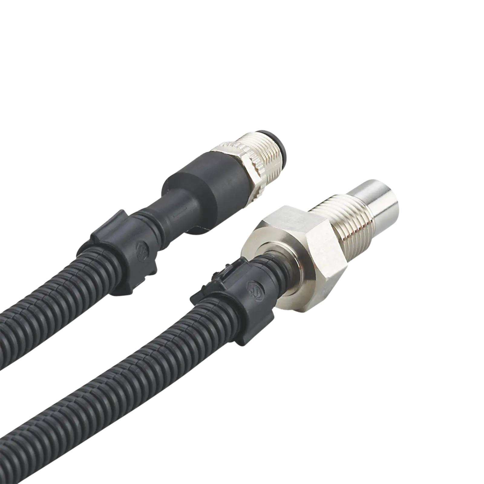 Produktfoto 1 von Zylindersensor M14x1,5 L=41 Sn=1,8 bündig S DC PNP 0,5m PUR M12 3L 1000Hz