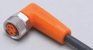 Produktfoto 1 von Anschlusskabel m.Buchse <50VAC 10m PUR Geh. TPU orange FKM IP65/67-69K
