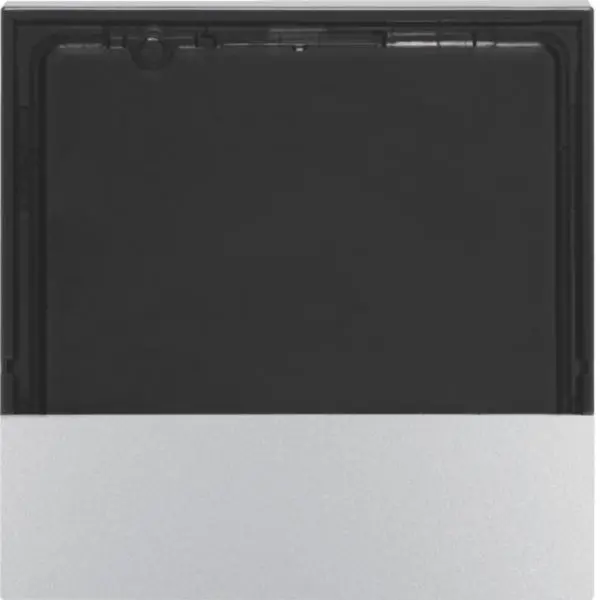 Produktfoto 1 von Abdeckung KNX RTR/Raumkontroller Berker S.1/B.3/B.7 alu matt