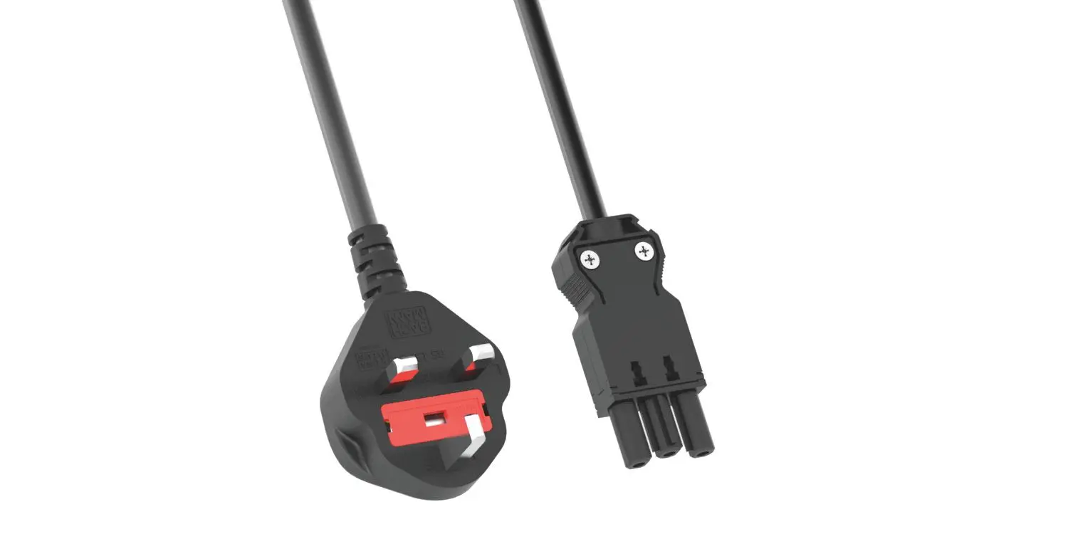 Produktfoto 1 von Gerätezuleitung UK ST18 4m schwarz