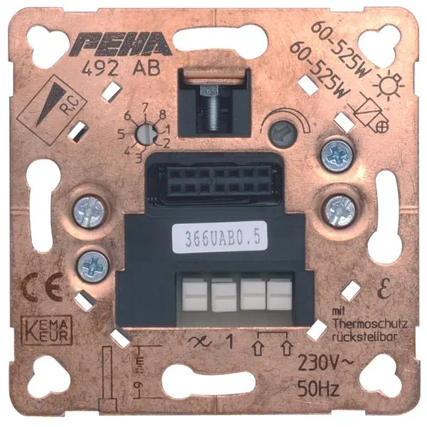 Produktfoto 1 von Triac-Einsatz Unterputz Phasenabschnitt