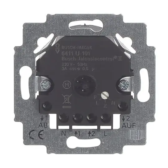 Produktfoto 1 von Busch-Jalousiecontrol II 6411 U-101 UP