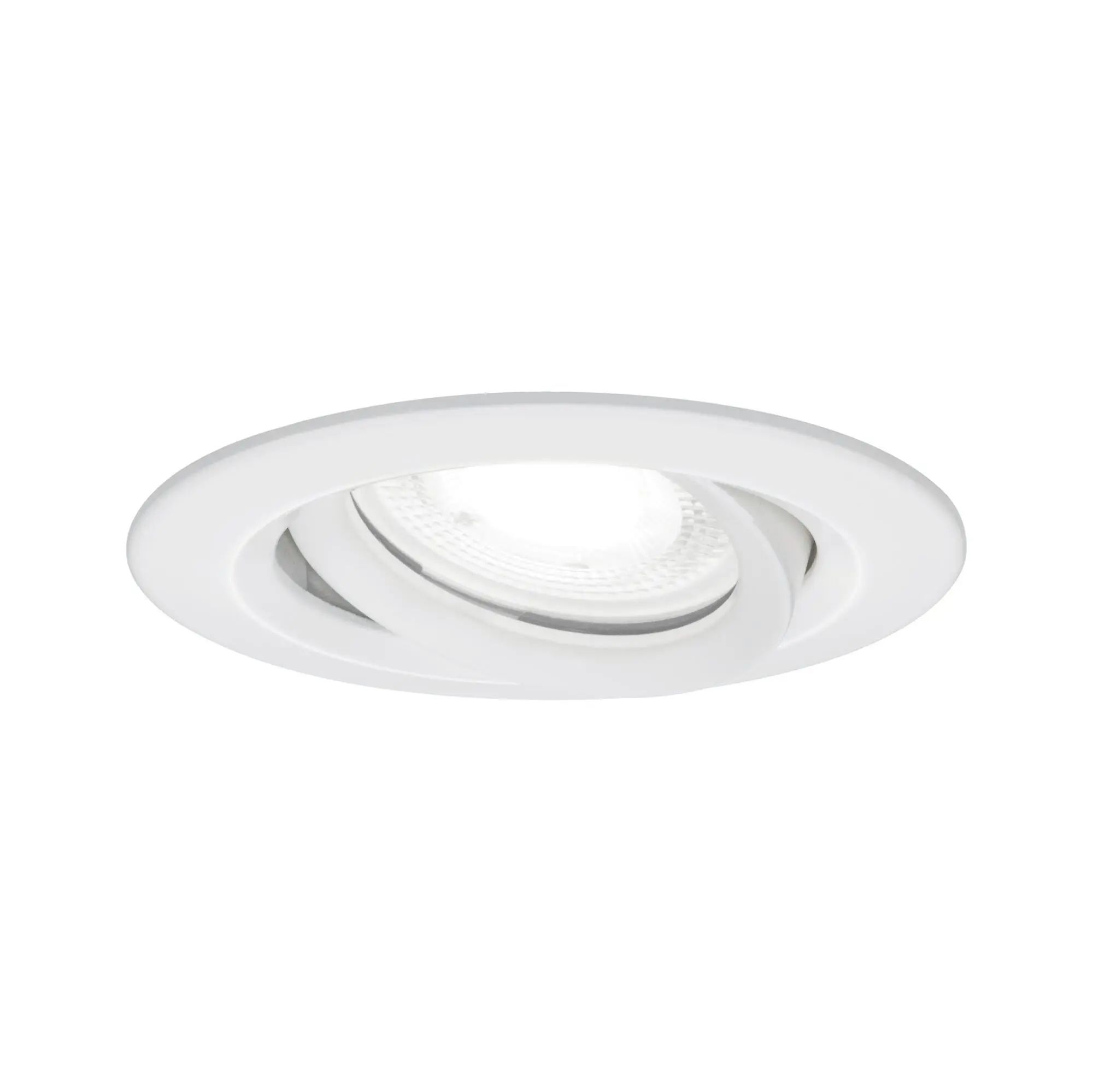 Produktfoto 1 von Einbauleuchte LED Nova Plus rund 1x6W GU10 Weiß matt