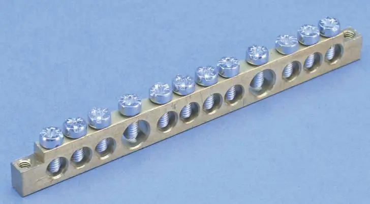 Produktfoto 1 von Erdungs- Und Neutralleiterschiene Eb 12