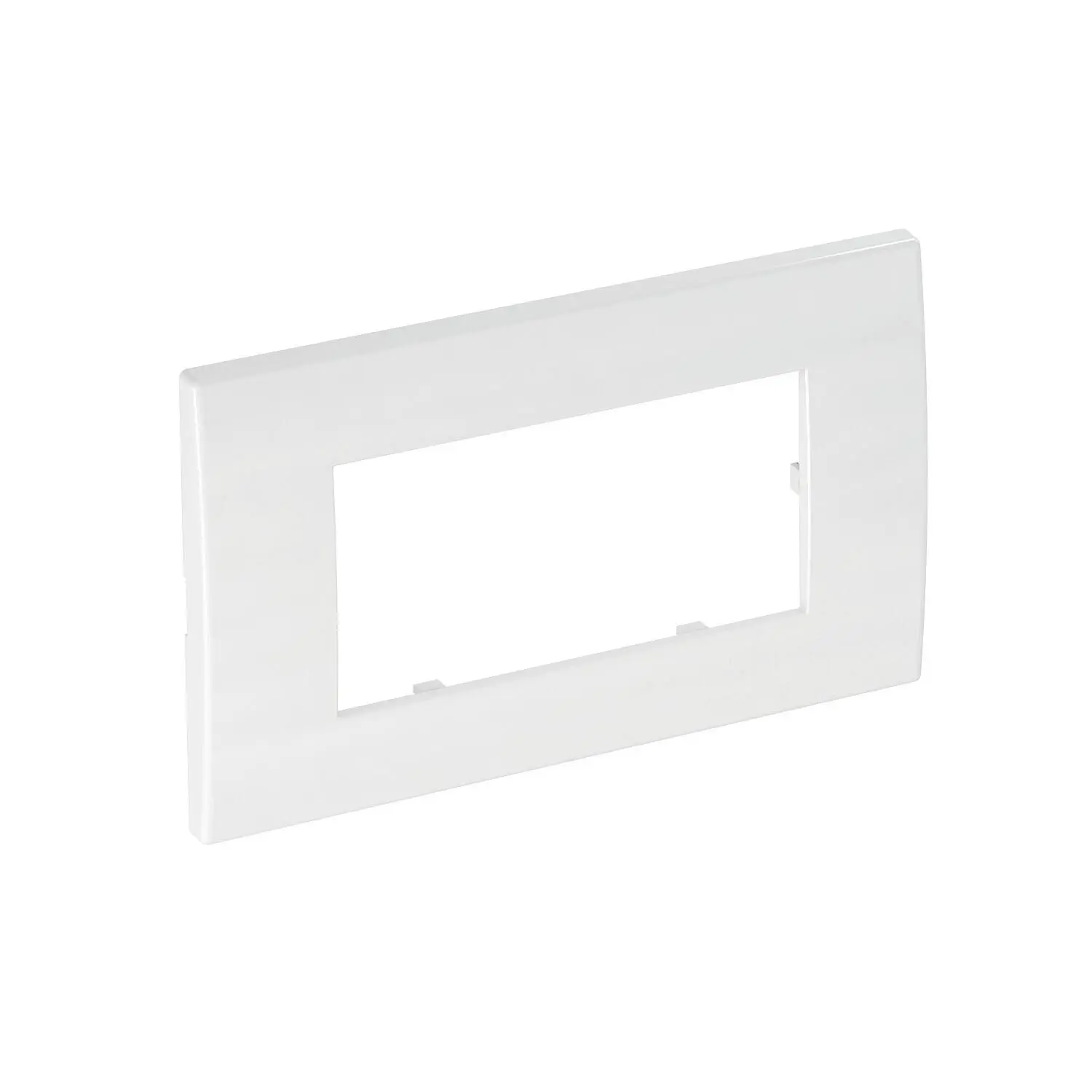 Produktfoto 1 von Abdeckrahmen Modul 45, 2fach 84x140mm, PC, reinweiß, RAL 9010