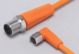 Produktfoto 1 von Verbindungskabel <50VAC 1m PVC Gehäuse PVC orange EPDM IP65/67-69K