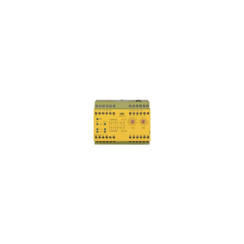 Produktfoto 1 von PNOZ 2VQ 24VDC 3n/o 1n/c 2n/o t Sicherheitsschaltgerät