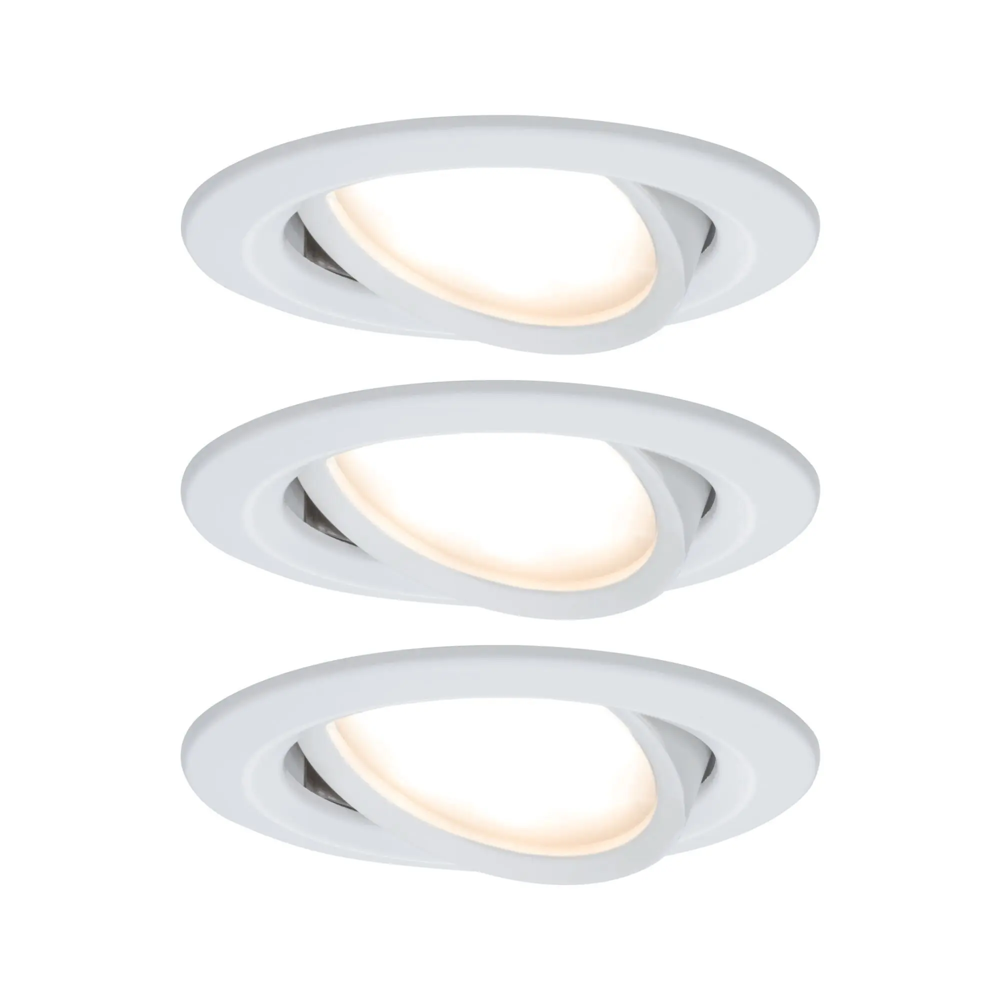 Produktfoto 1 von EBL Set Nova Coin rund schwenkbar LED