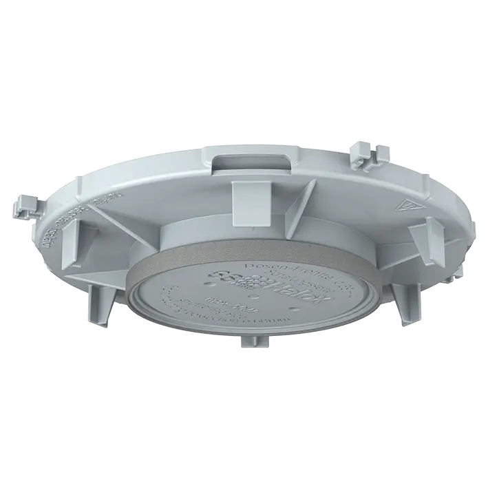 Produktfoto 1 von Einbaugehäuse, HaloX 100 Frontteil Deckenauslass Ø68mm f.Sichtbeton