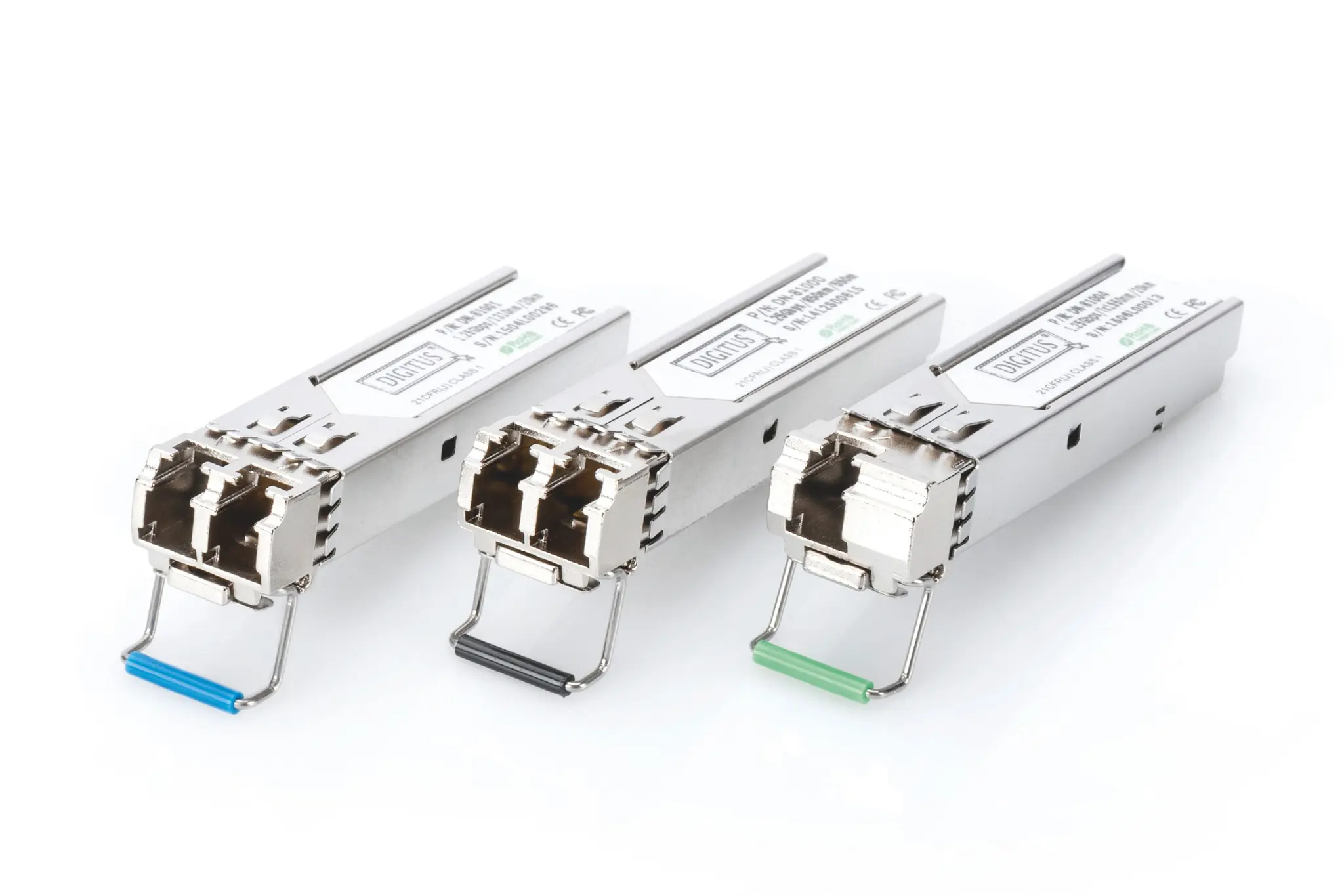 Produktfoto 1 von DIGITUS 1.25 Gbps SFP Modul 20km Single- mode LC Duplex Connector 1000Base-LX
