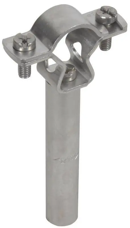Produktfoto 1 von Leitungshalter für HVI-Leitung D 20-23mm mit Stab D 16mm L 85mm NIRO